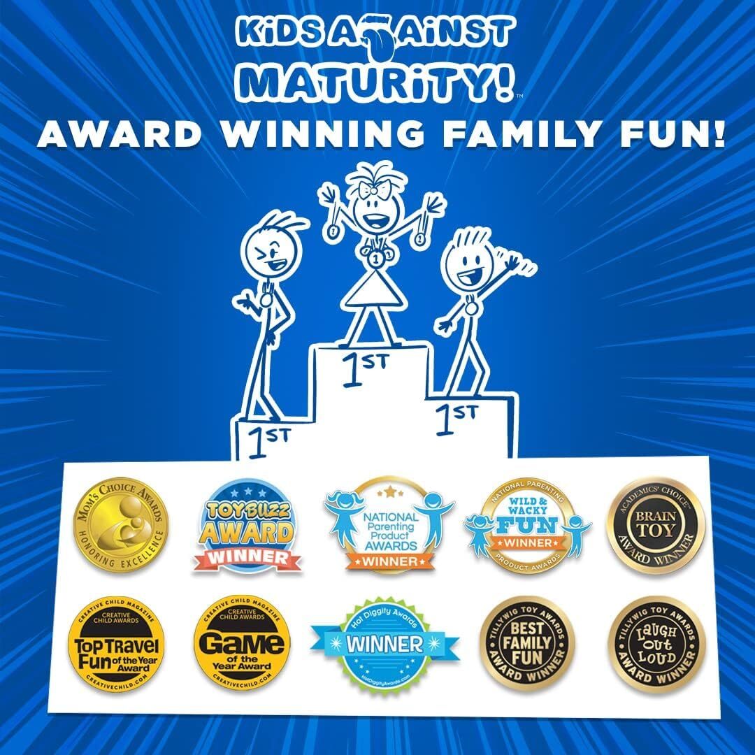 Kids Against Maturity Hilarious Family Tabletop Game for All Ages 600 Cards
