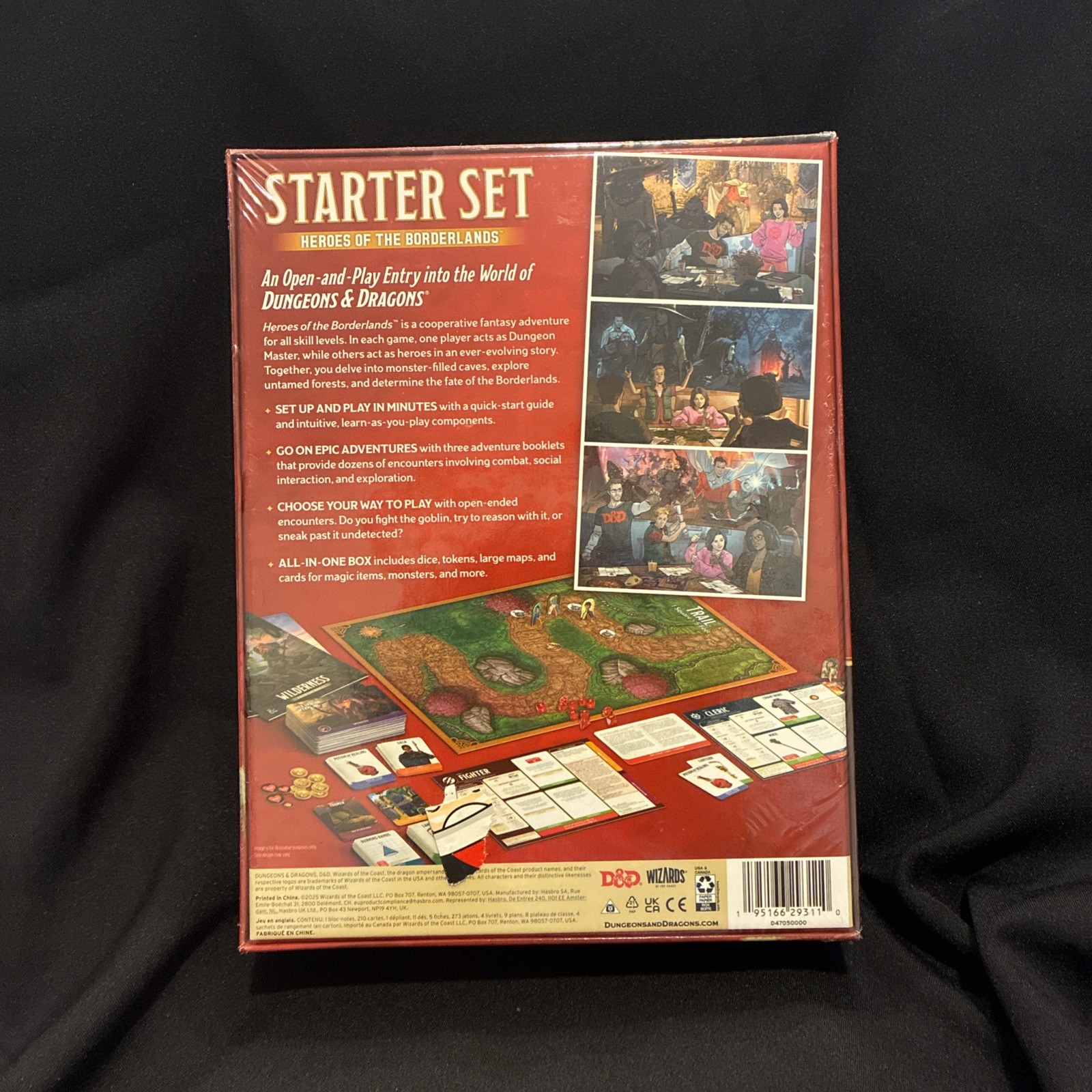 Dungeons and Dragons Heroes of the Borderlands Starter Set New Sealed