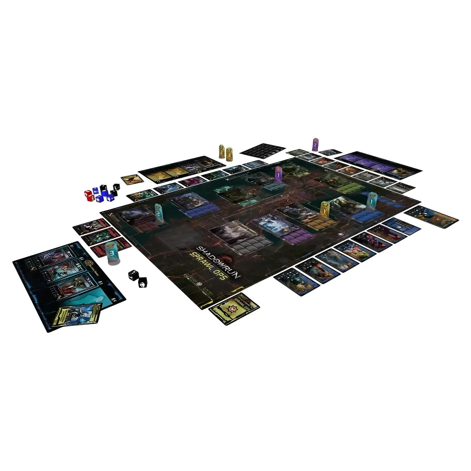 Shadowrun: Sprawl Ops – Board Game – Catalyst Game Labs