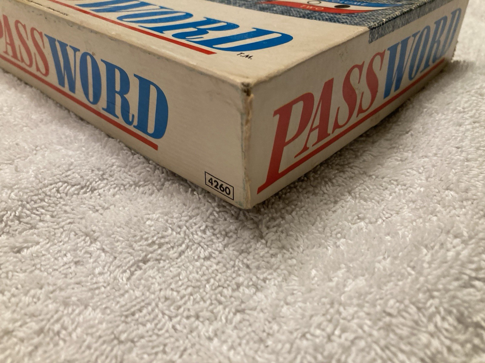 Vintage 1962 Password Game, No. 4260, Complete Set, Milton Bradley Co., USA.