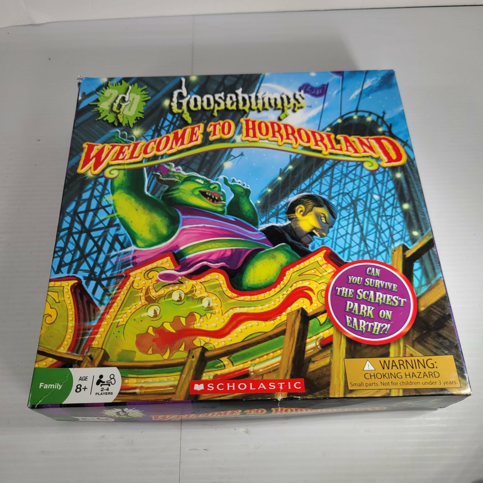 Goosebumps Welcome To Horrorland By Scholastic Ages 8 And Up