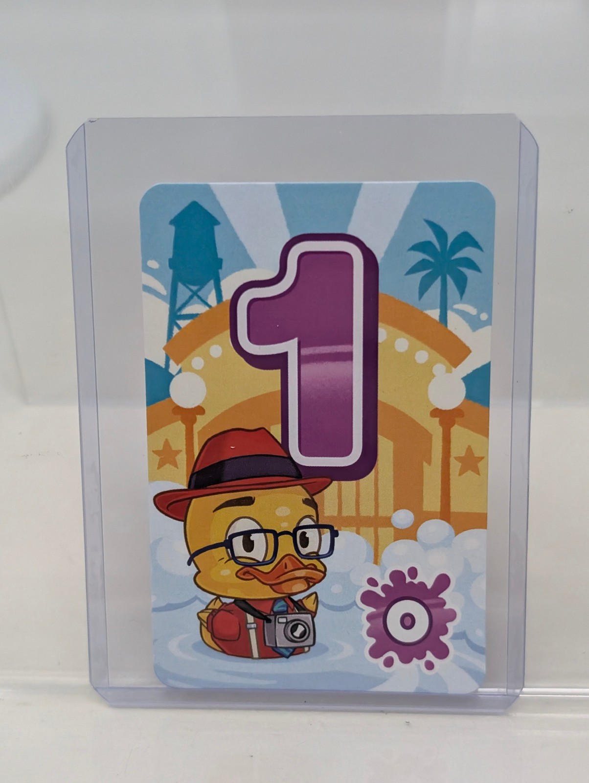 Duck & Cover – Dice Tower 2025 Kickstarter Exclusive – Promo Card w/Toploader