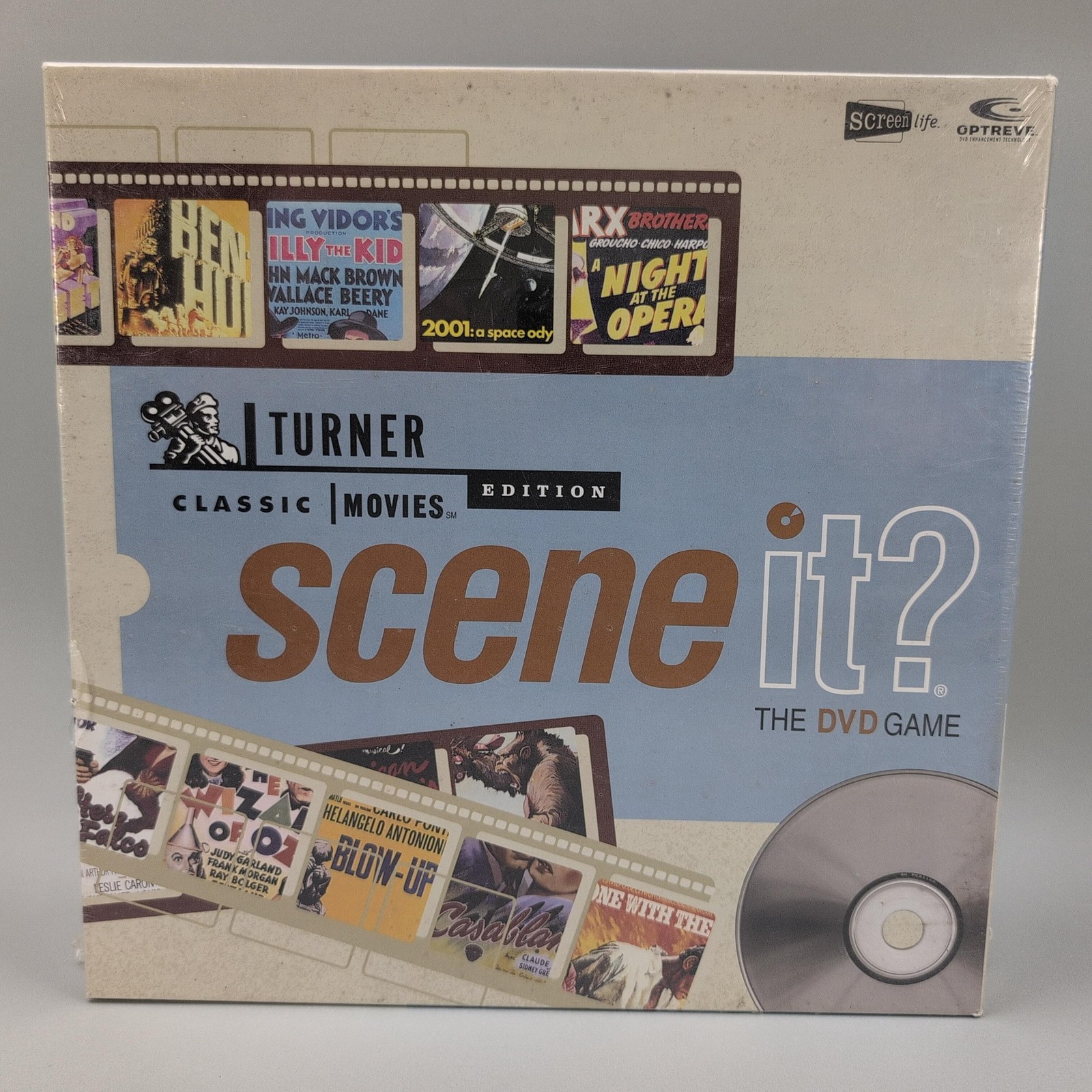 Screenlife Scene It? Turner Classic Movies Edition DVD Board Game TCM Multicolor