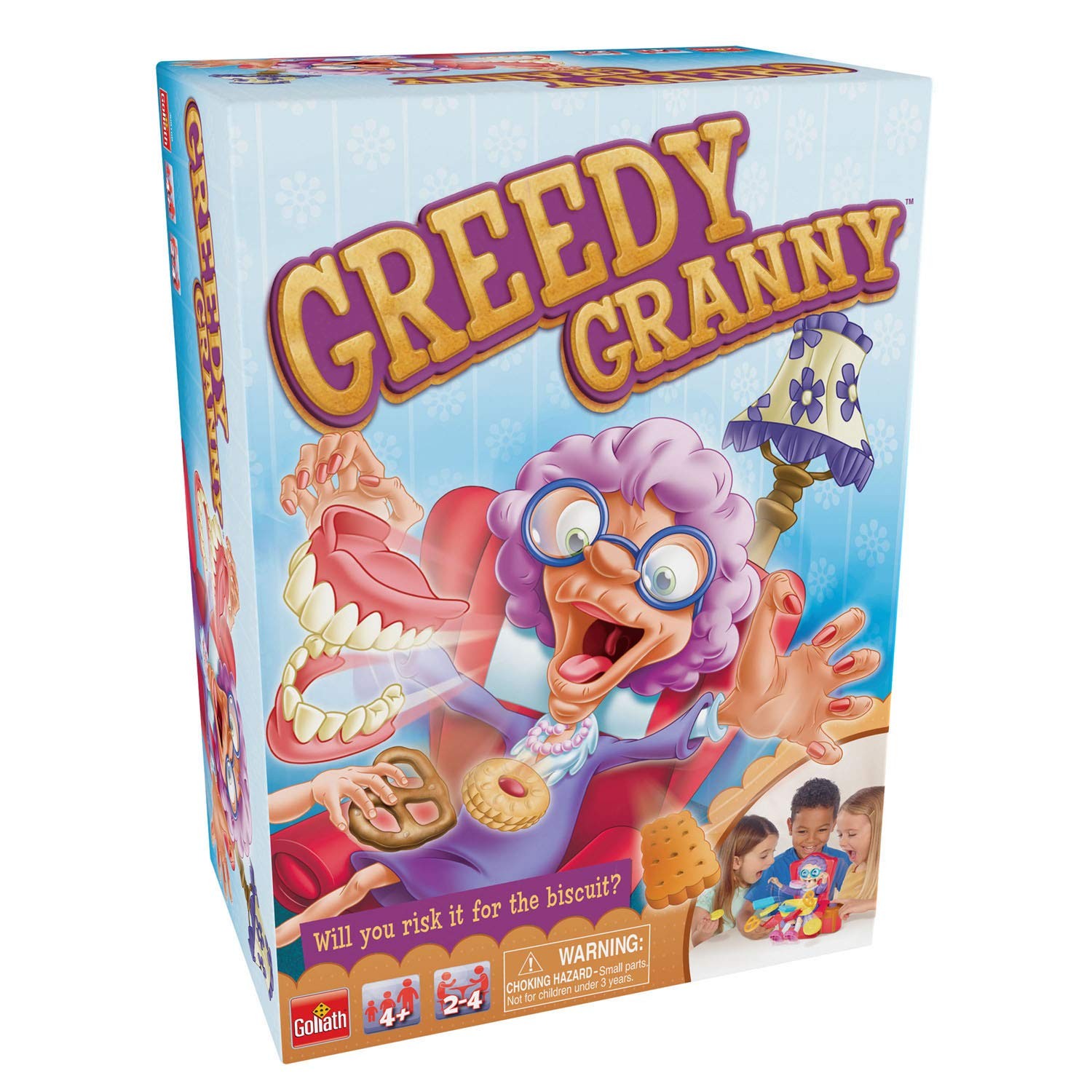Greedy Granny Tabletop Game Fun Treat Swiping for 2 to 4 Players Ages 4 and Up