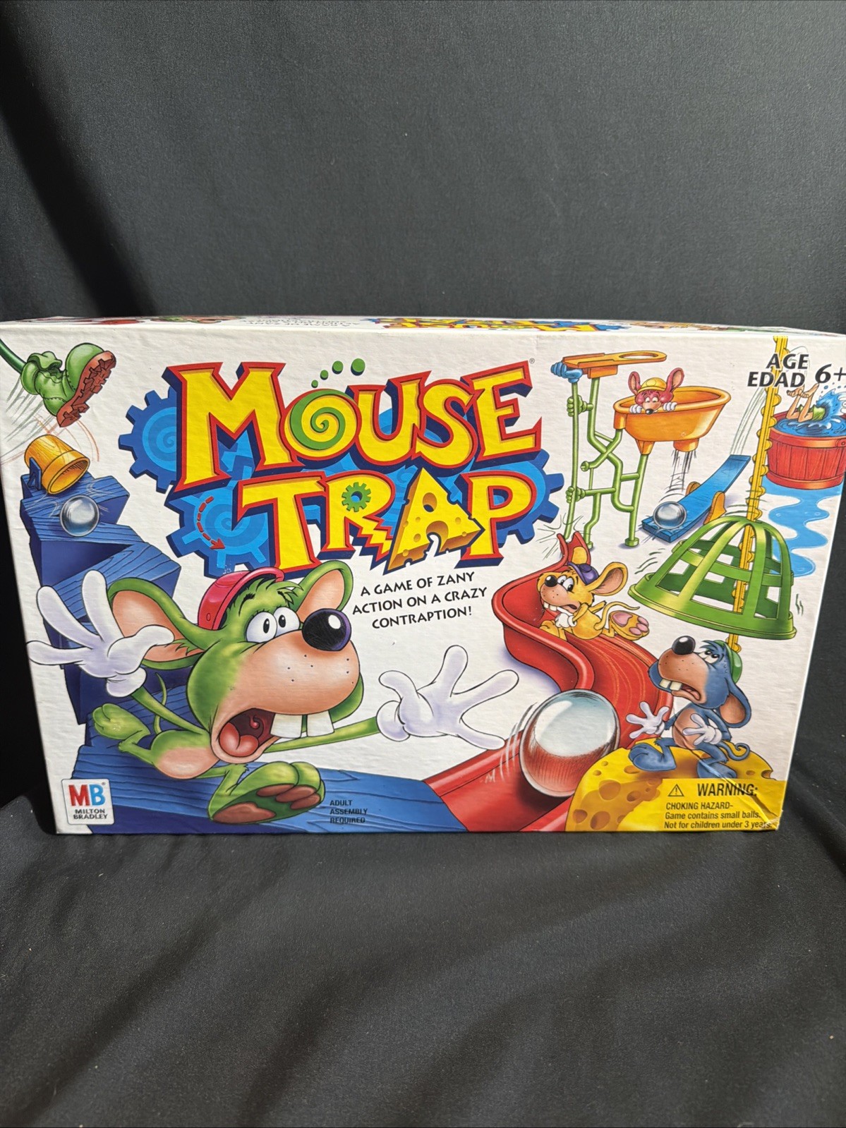Hasbro 04657 Gaming Mouse Trap Board Game Complete!! 2005