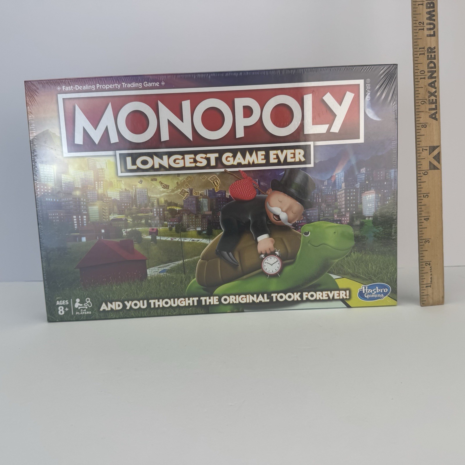 Monopoly Longest Game Ever Edition Hasbro NEW SEALED Retired