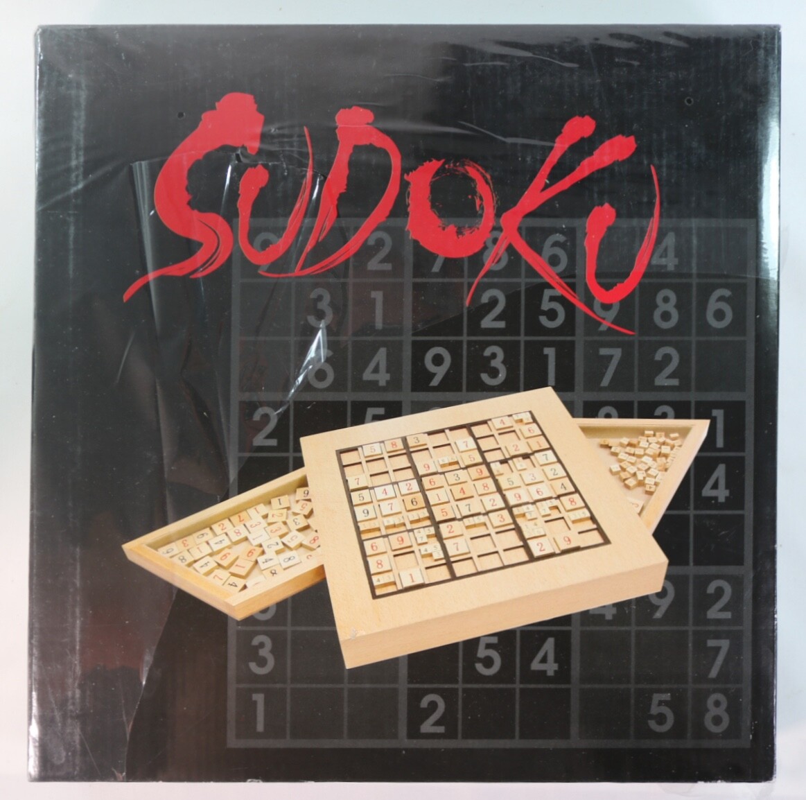 Sealed Sudoku Wooden Game Board and Pieces by Wood Expressions Inc.