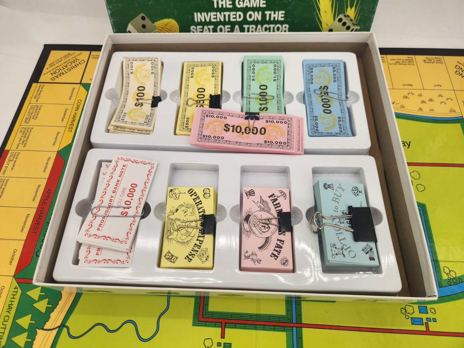 The Farming Game – Harvest the Fun! 1996 Board Game – Complete