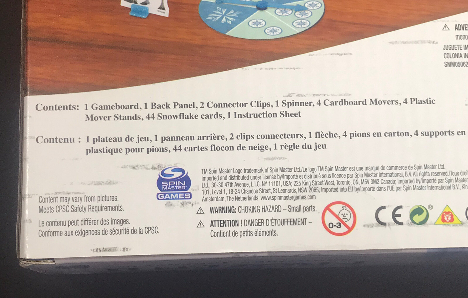 Disney FROZEN 2 Snowflake Journey Board Game – New/Sealed