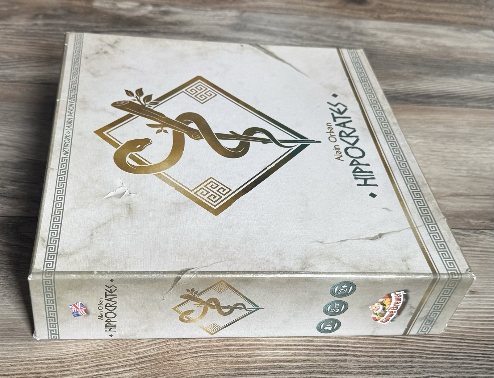 2021 Hippocrates Board Game By Alain Orban 🌟 NEW 🆕 OPEN BOX SEE SEALED INSIDE!