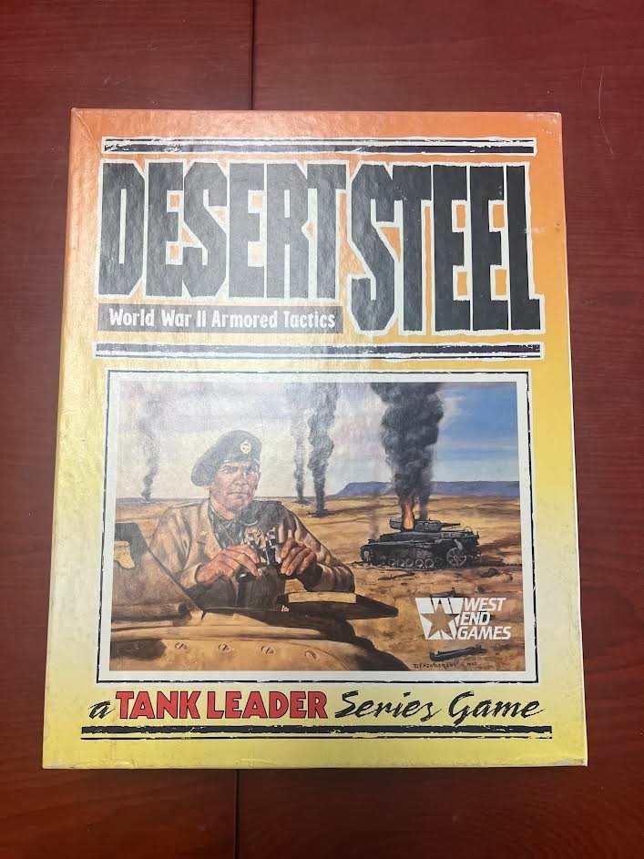 1989 West End Games “Desert Steel” Board Game