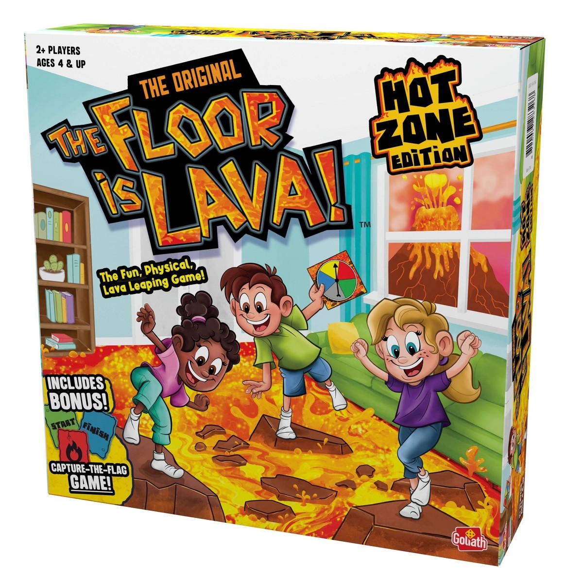 Goliath The Floor is Lava Hot Zone Board Game