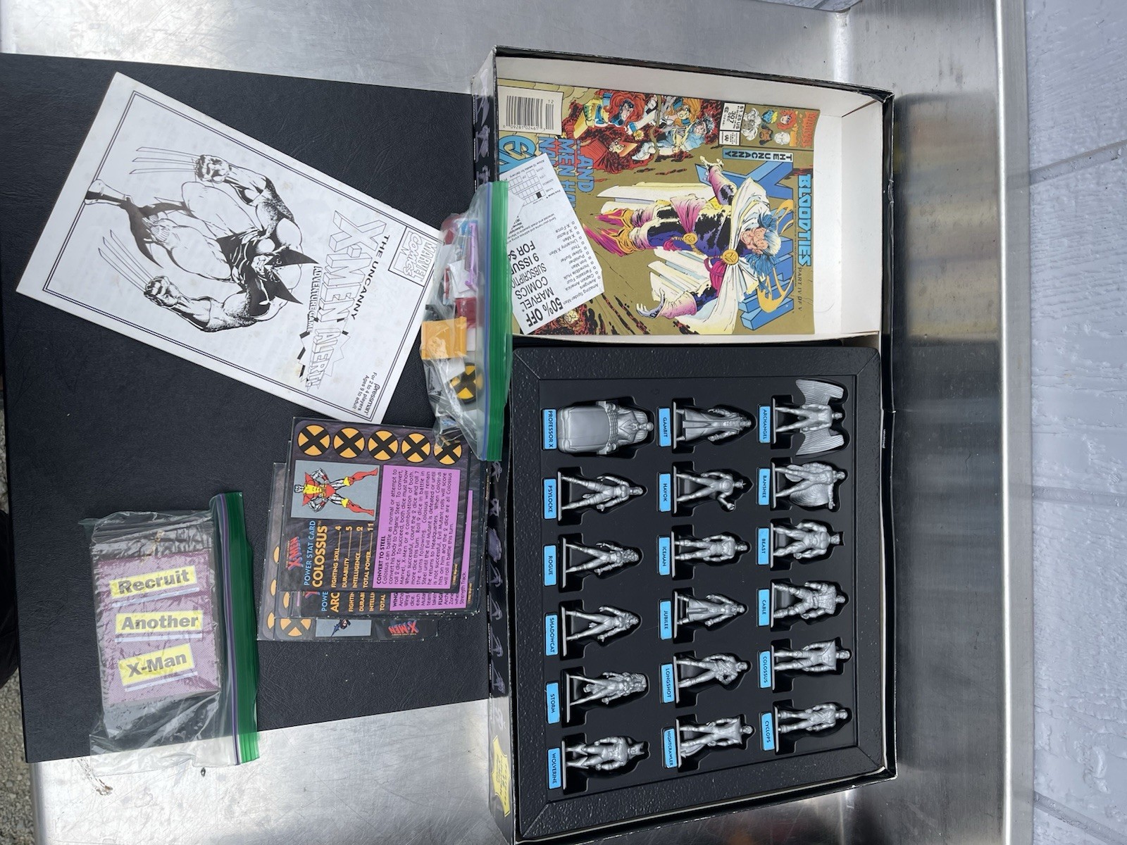 Vintage Marvel The Uncanny X-Men Alert Adventure Game 1992 -Complete