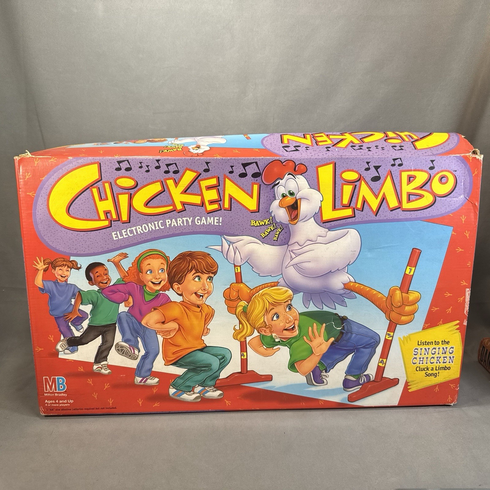 1994 Chicken Limbo Electronic Party Game Milton Bradley 100% Complete Parts