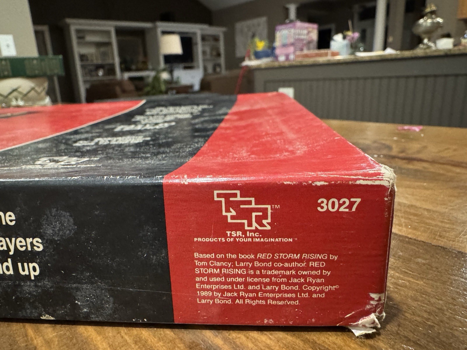 TSR Red Storm Rising Board Game 1989 Tom Clancy Larry Bond Complete?
