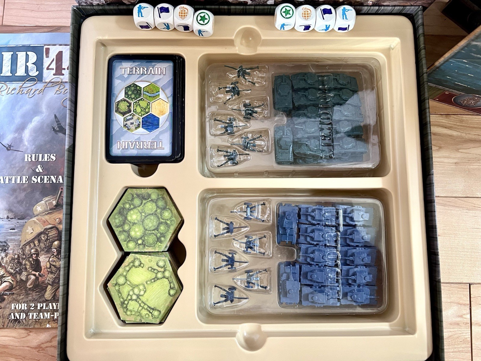 Memoir ’44 Days of Wonder Board Game Set Pre-owned – Incomplete READ