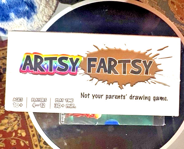 Artsy Fartsy Drawing Game/ Family Game Night/ Card Game NIB