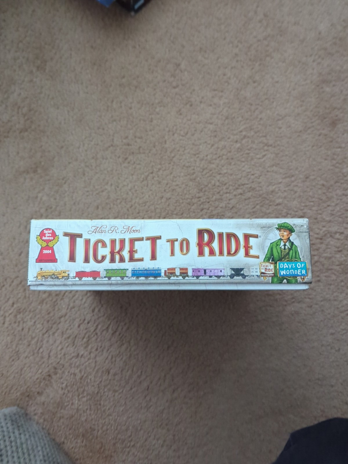 Days of Wonder Ticket To Ride by Alan R. Moon Train Adventure Board Game 2012