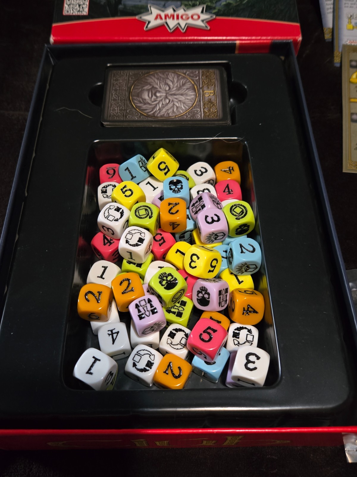 Amigo Ciub BOARD GAME/DICE GAME (2019 Ed) 100% COMPLETE