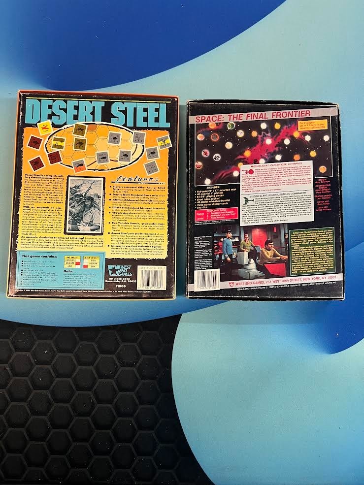 Lot of (2) West End Games – READ DESCRIPTION FOR DETAILS