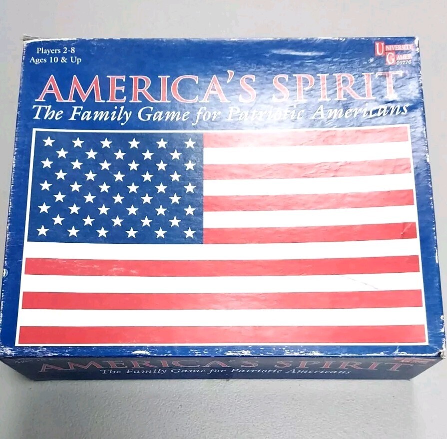 America’s Spirit The Family Game For Patriotic Americans 2001 University Games