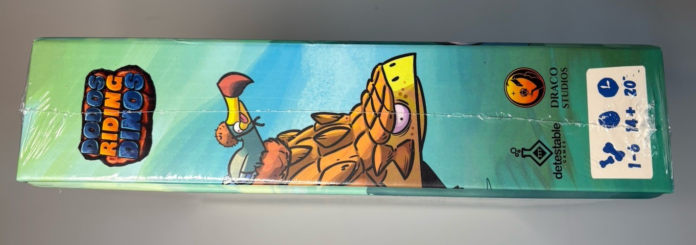 Dodos Riding Dinos (Draco Studios, 2021, New) 1-8 players, ages 8+