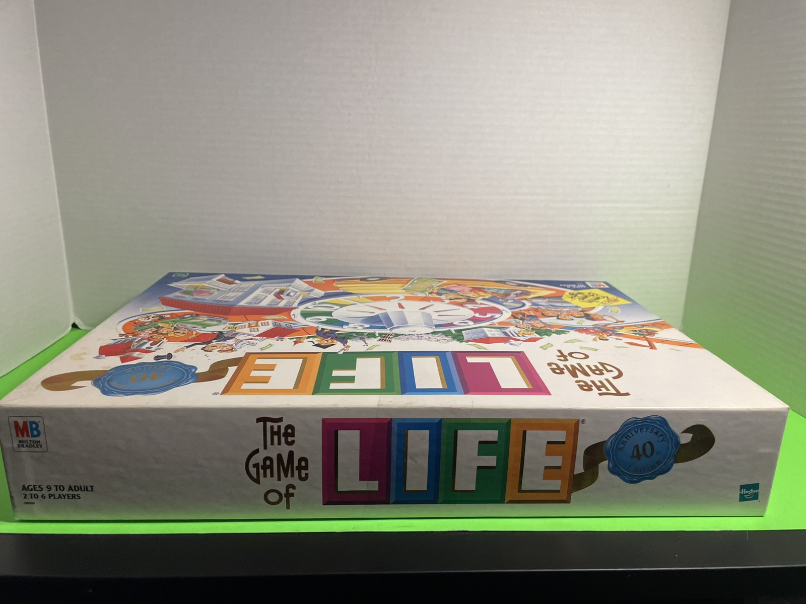 The Game of Life 40th Anniversary Board Game Milton Bradley 1999 Family