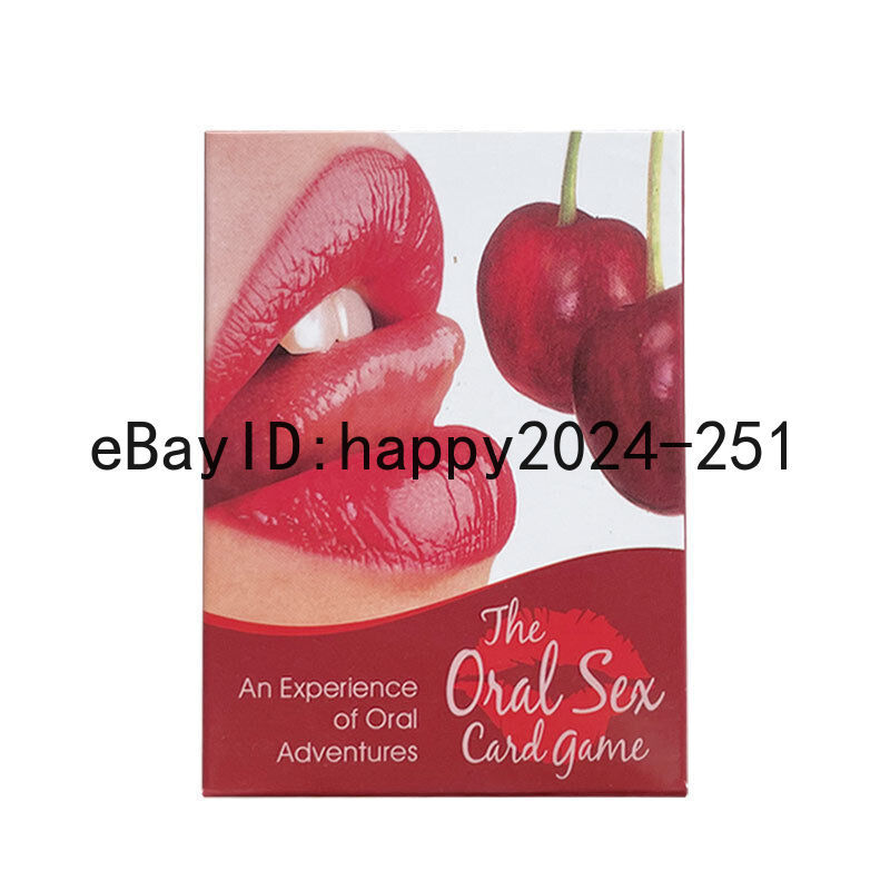 THE ORAL SEX CARD GAME ADULT COUPLES FUN FOREPLAY CARD GAME