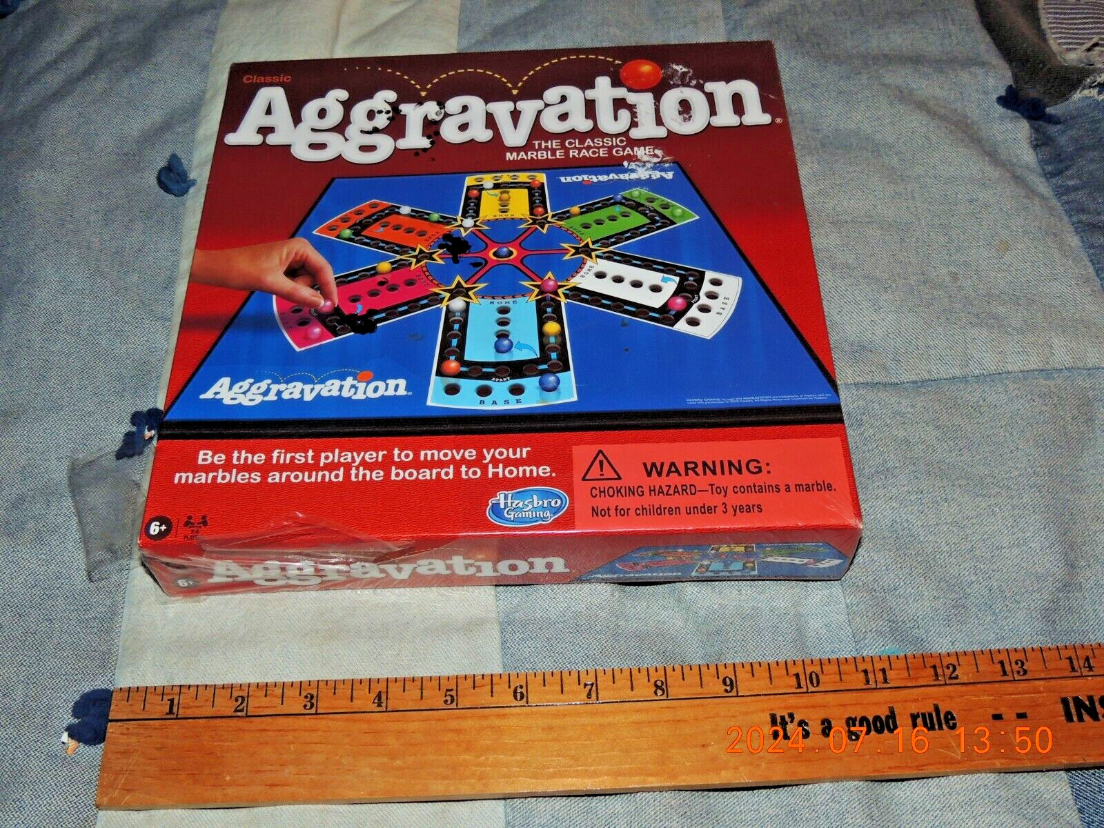 Aggravation Board Game – Family Game Night Kids & Adults Original Retro Classic