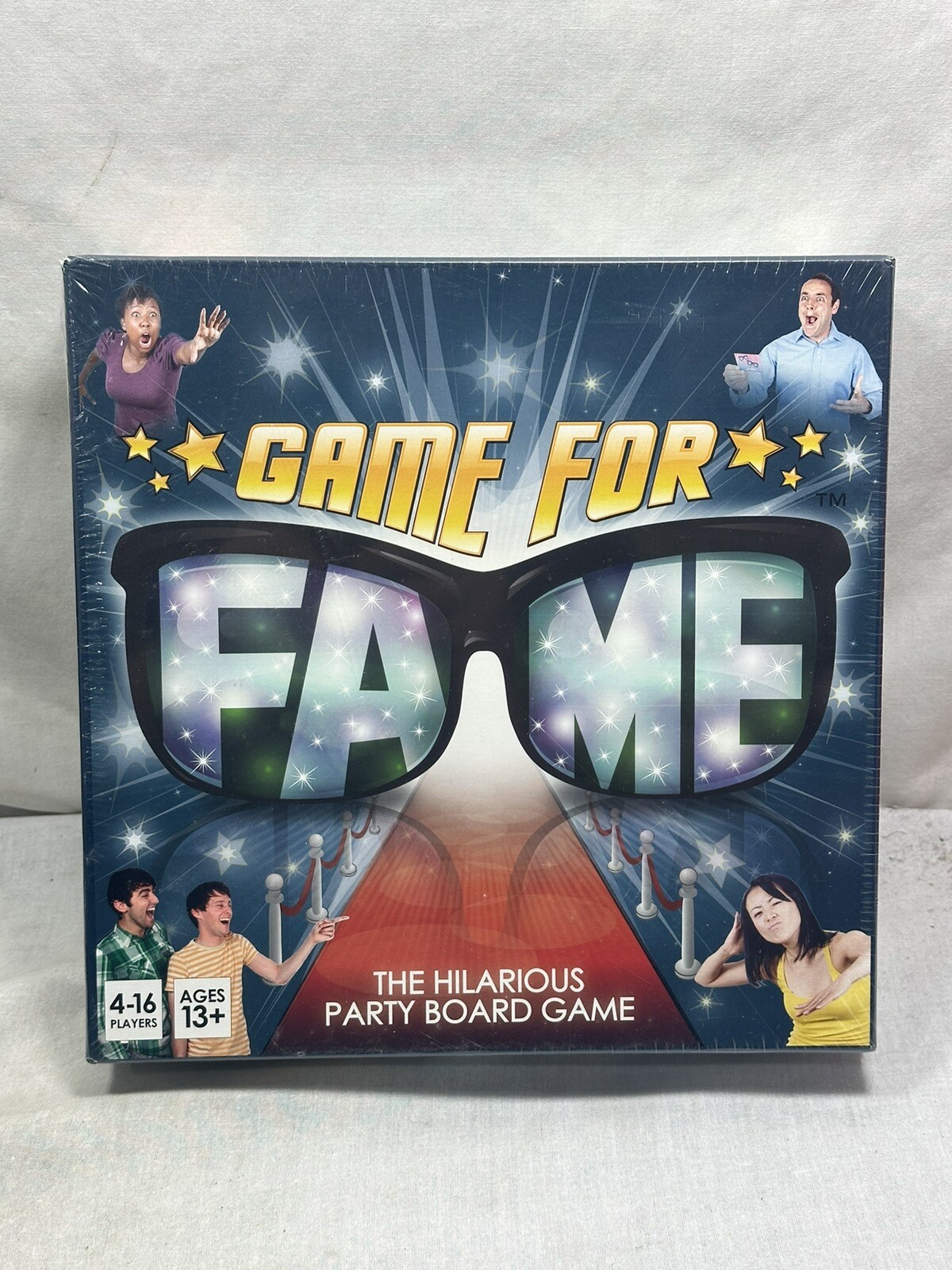Game For Fame – The Hilarious Party Board Game! Family Fun and Laughter NEW