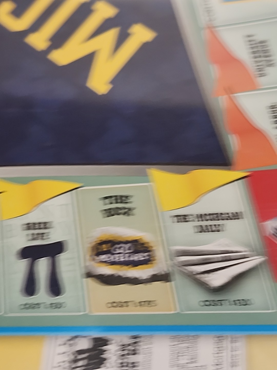 MICHIGANOPOLY University of Michigan MONOPOLY Game NEW SEALED! Wolverines!