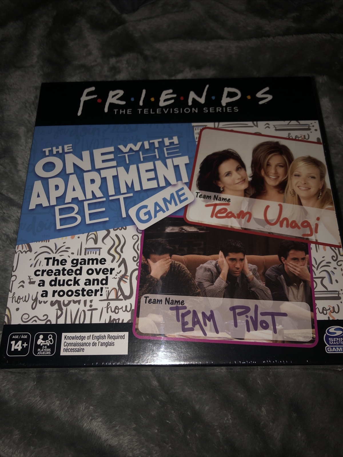 Friends The Television Series The One With The Apartment Bet Board Game BrandNew