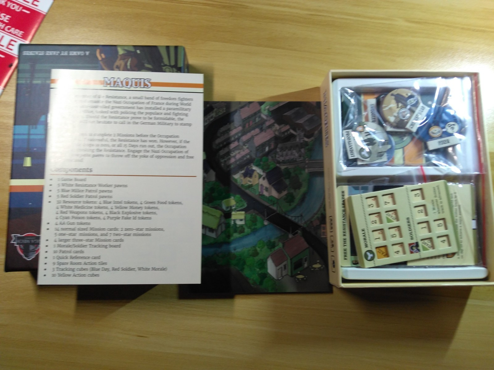 MAQUIS board game [complete]