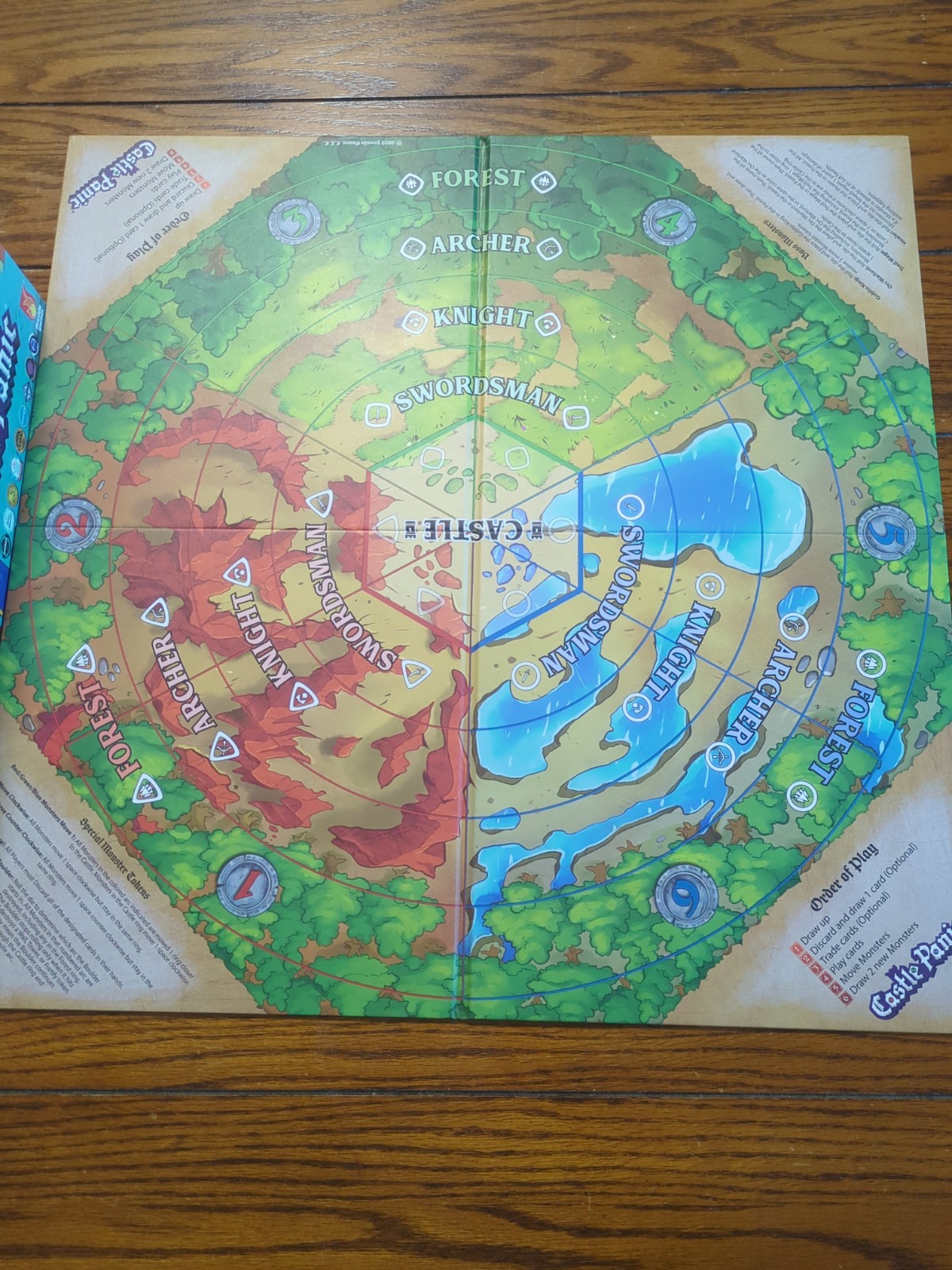 Castle Panic Board Game 2nd Edition Cooperative Strategy Game – Complete