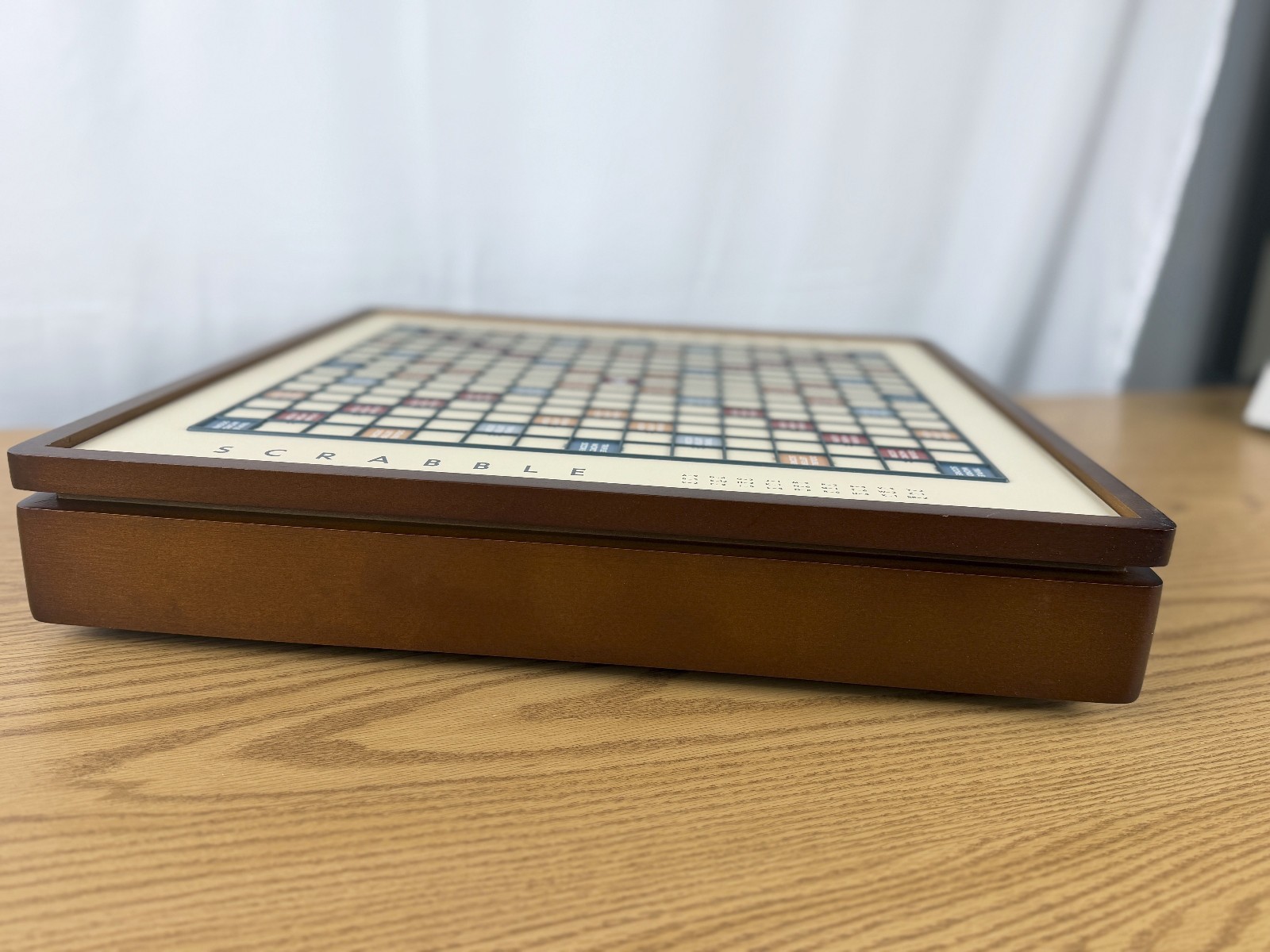 Scrabble 3-in-1 Premium Game Collection w/ Trivial Pursuit & Cribbage Open Box