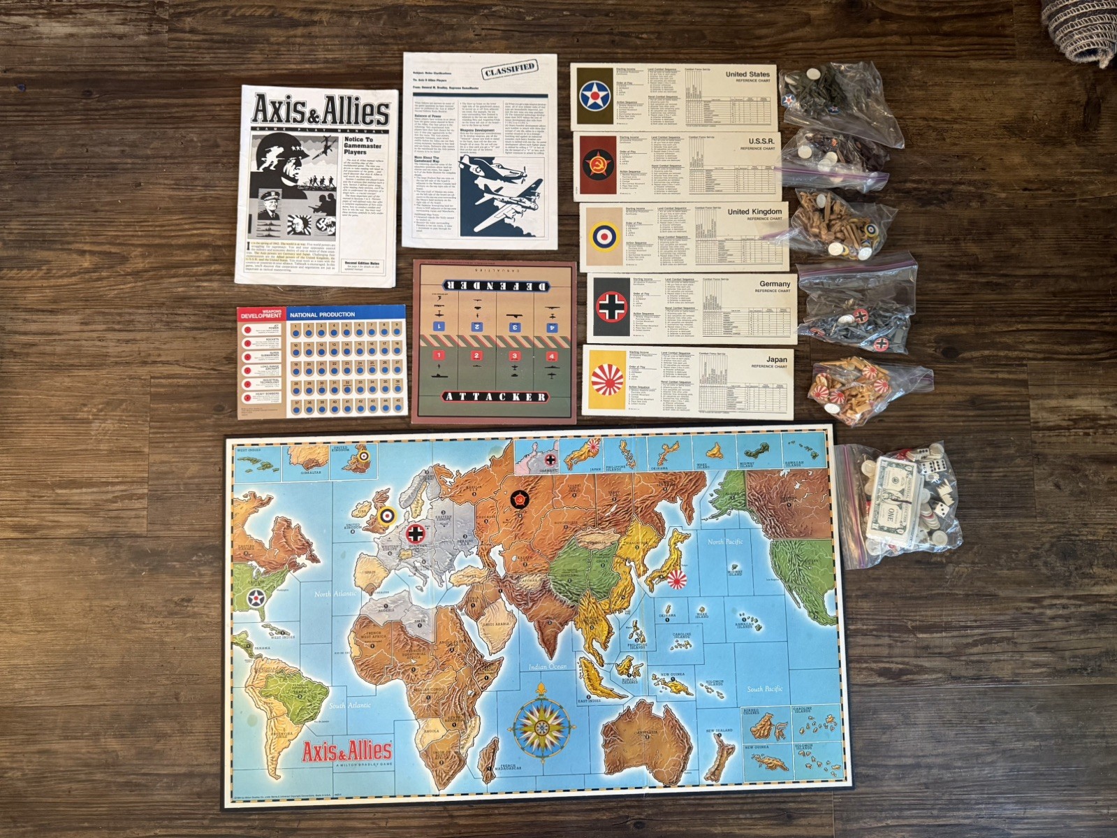 Fortress America MB Gamemaster (plus Axis/Allies & Conquest of Empire)