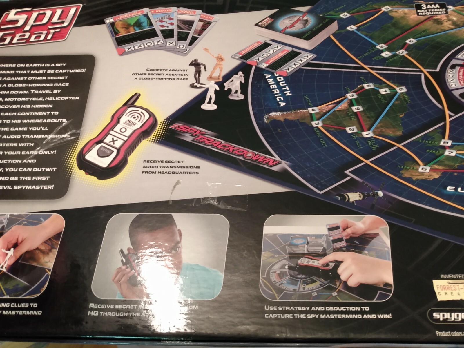 Wild Planet Spy Gear Spy Trackdown Game used complete