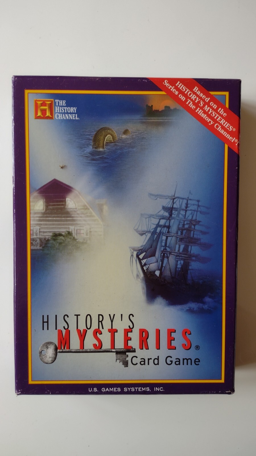 History’s Mysteries Card Game – US Games Used VGC Complete (History Channel)