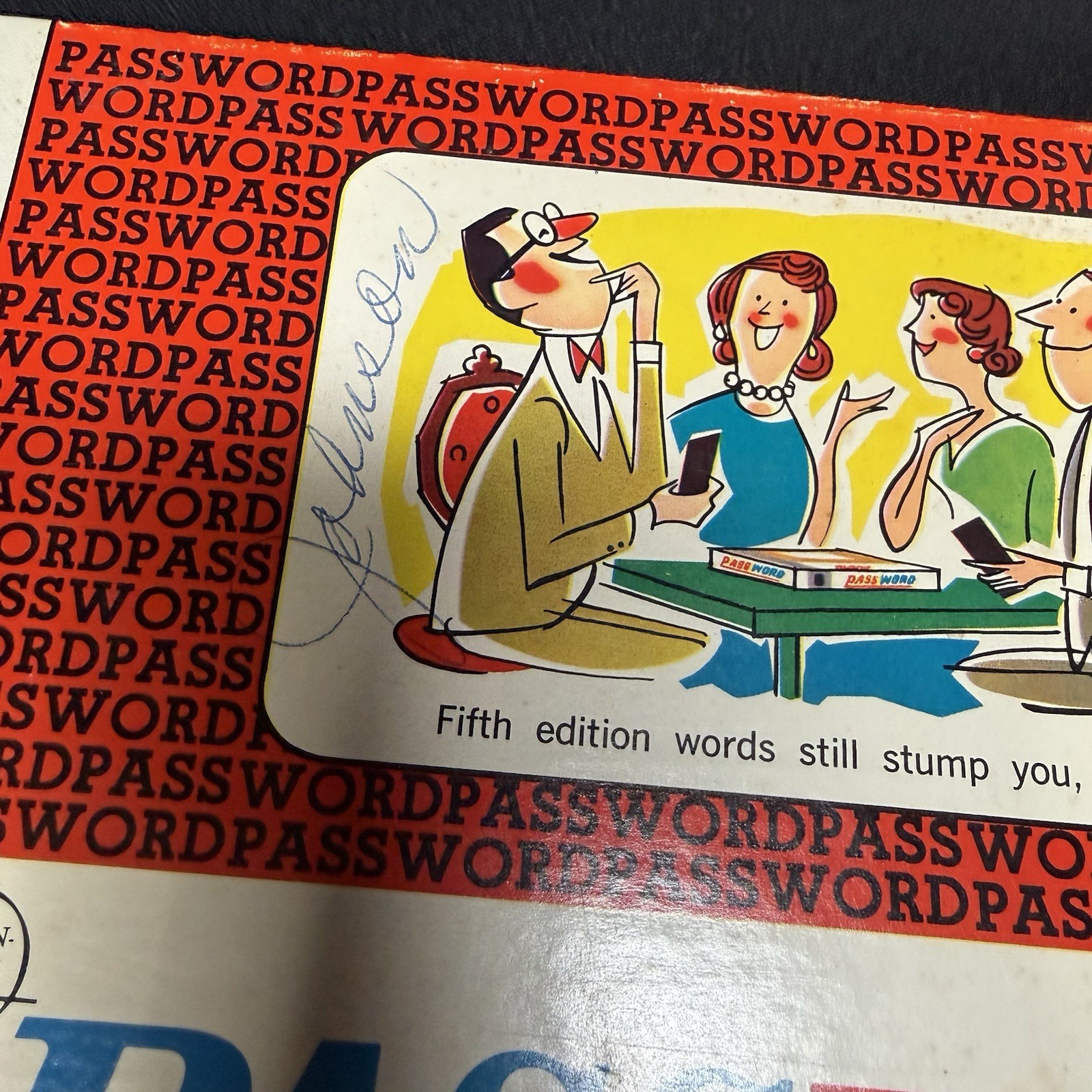 Vintage 1964 Volume 5 Password Board Game #4260 COMPLETE Milton Bradley MCM