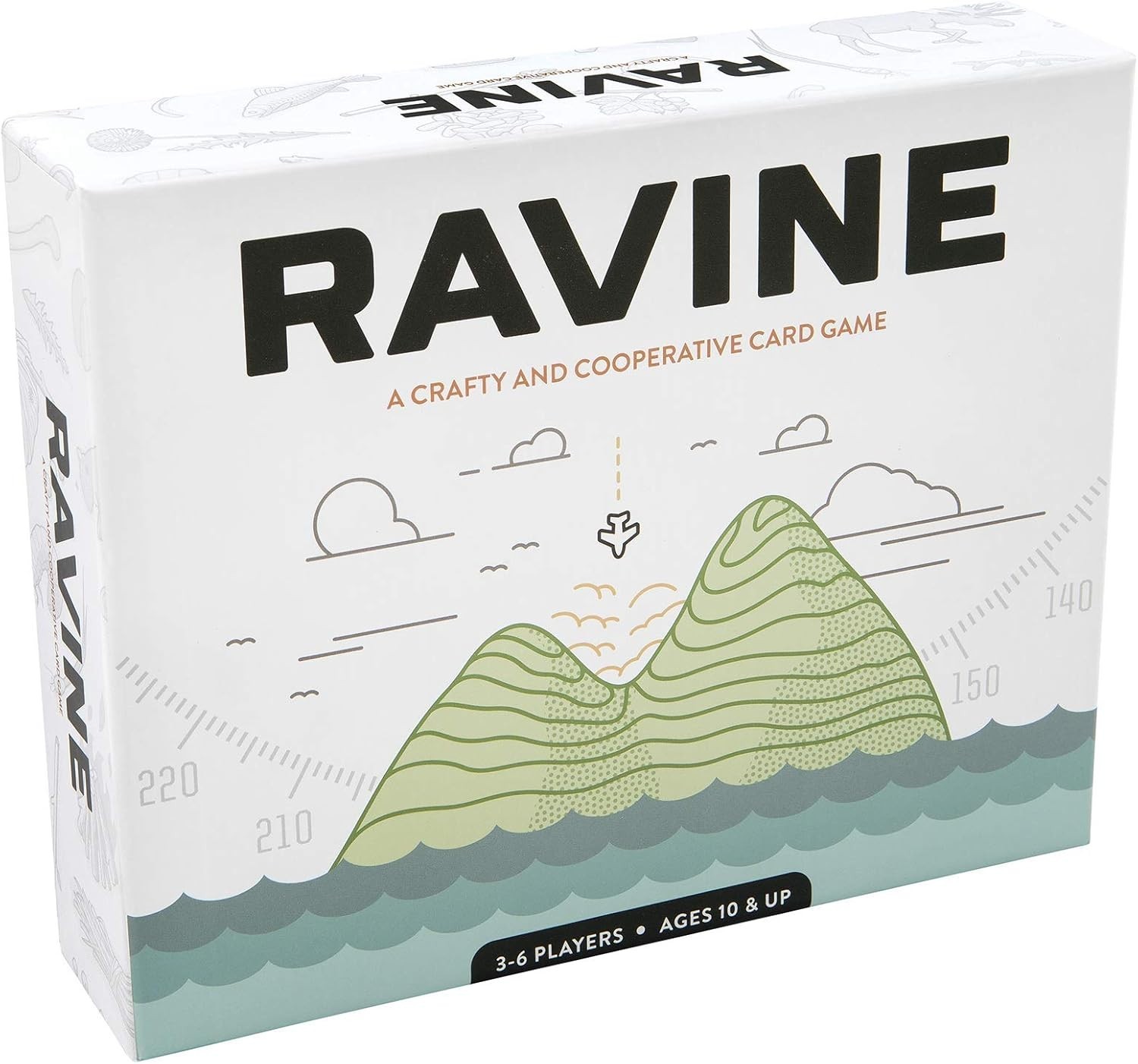 Ravine Card Game – Easy to Learn Cooperative Survival Adventure for Ages 12+