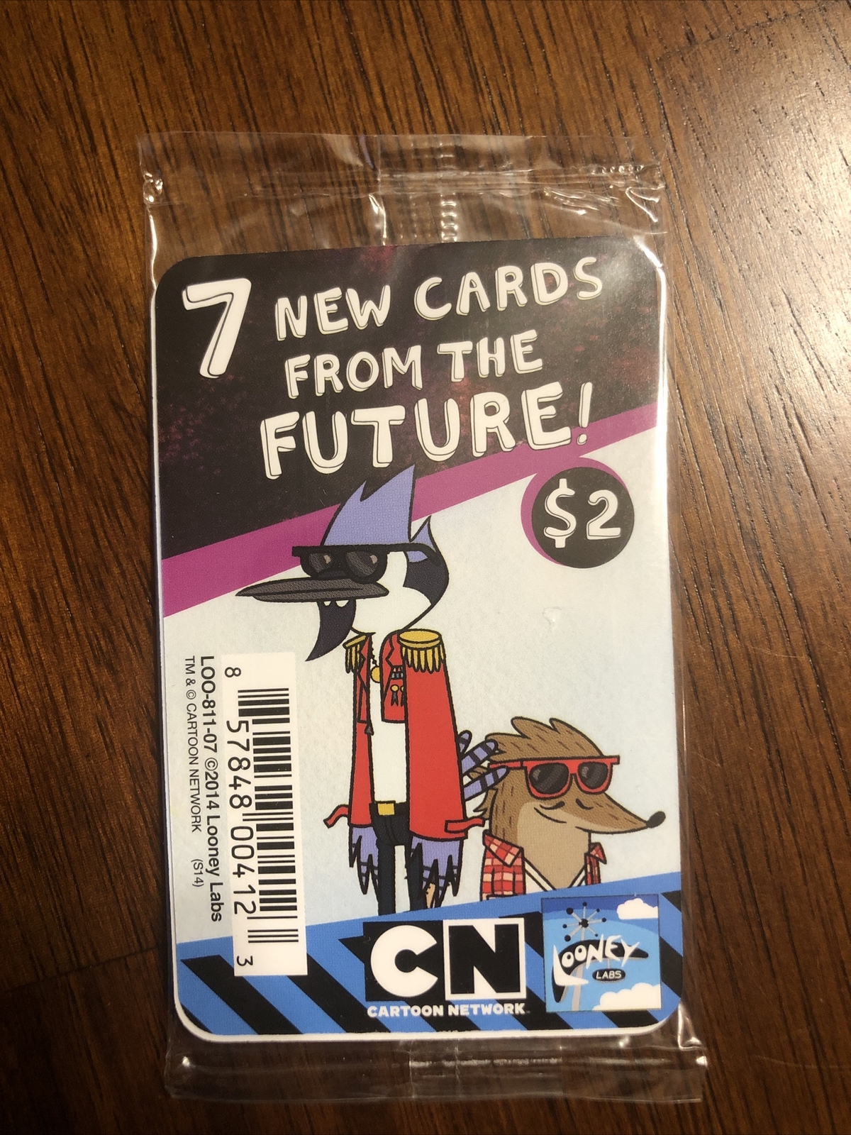 Looney Labs Regular Show Fluxx 7 Cards from the Future Expansion sealed/new
