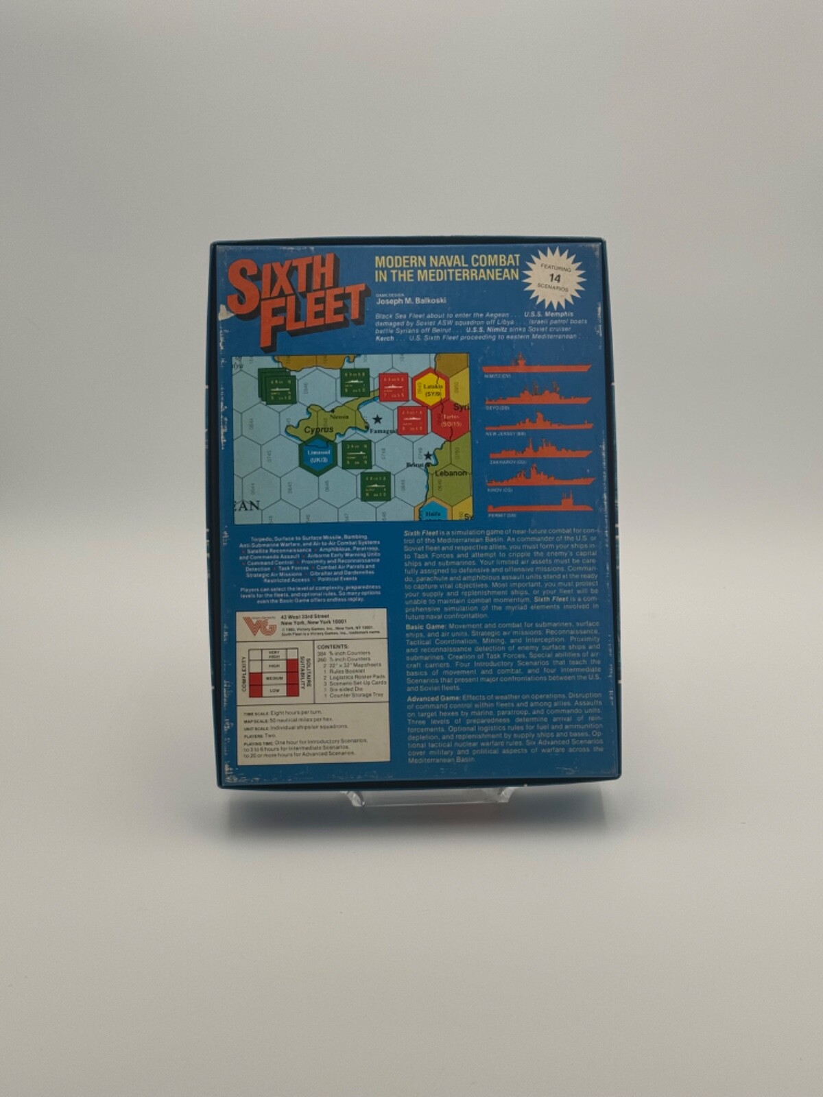 6th Fleet Board Game
