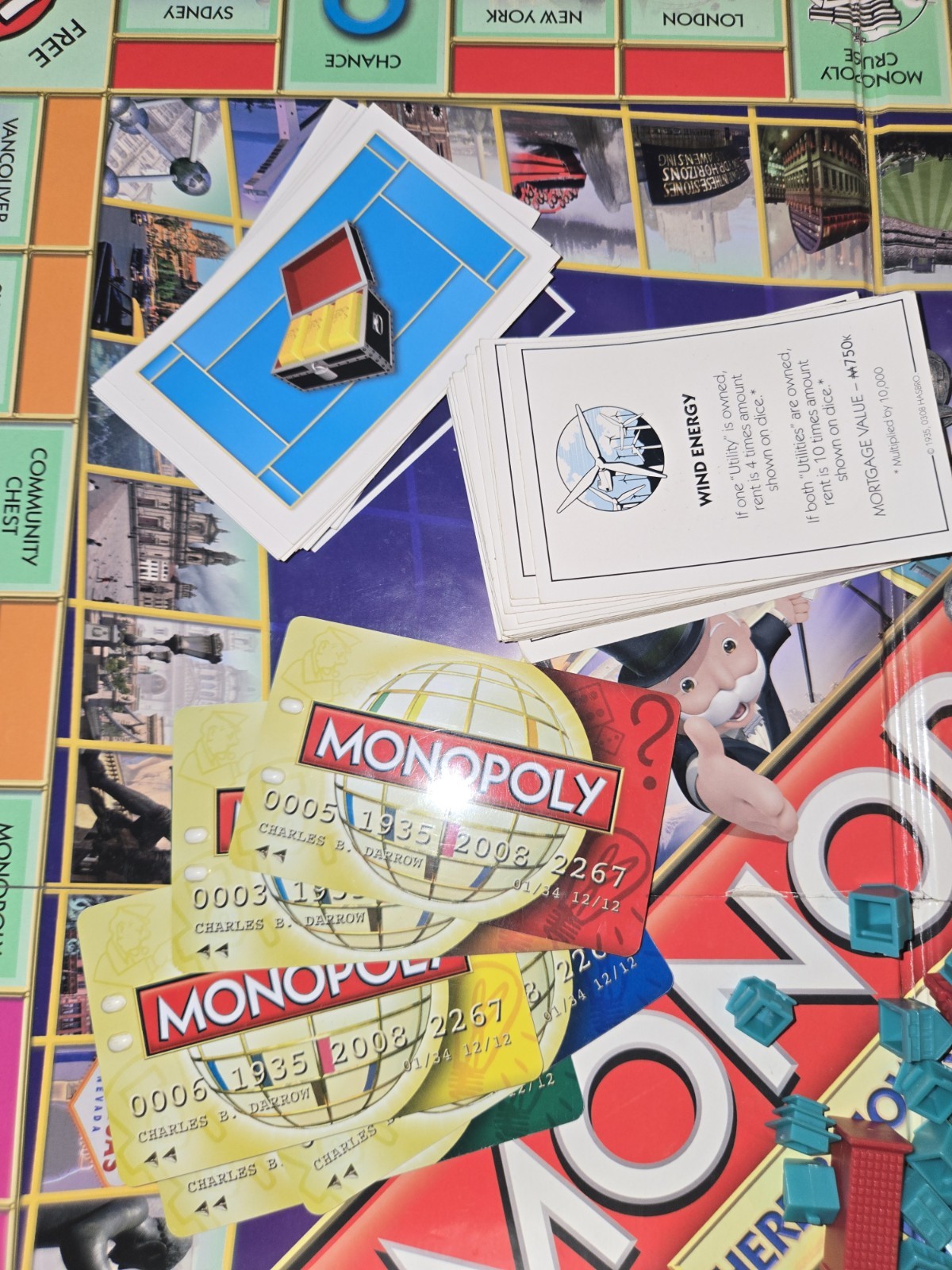 Monopoly Here & Now:The World Edition Board Game Electronic Banking Unit
