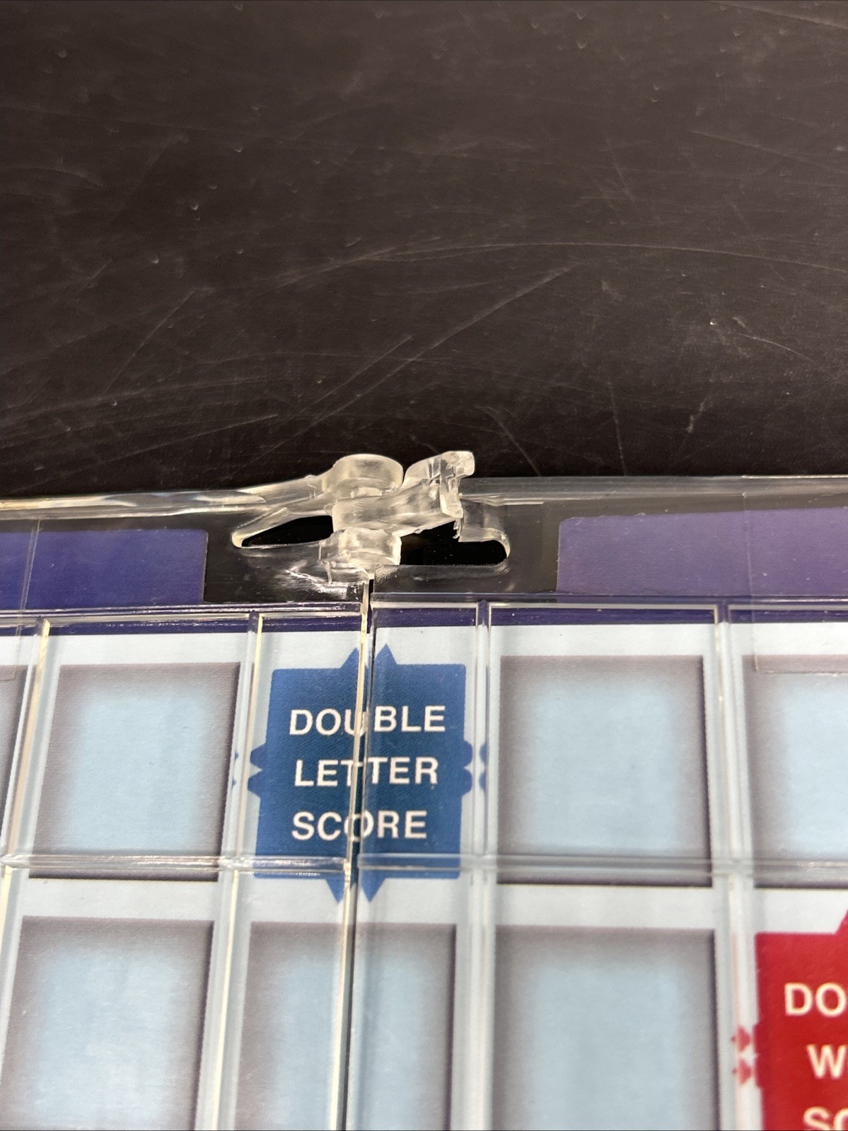 Super Scrabble Deluxe Edition Rotating 200 Tile Folding Board Complete