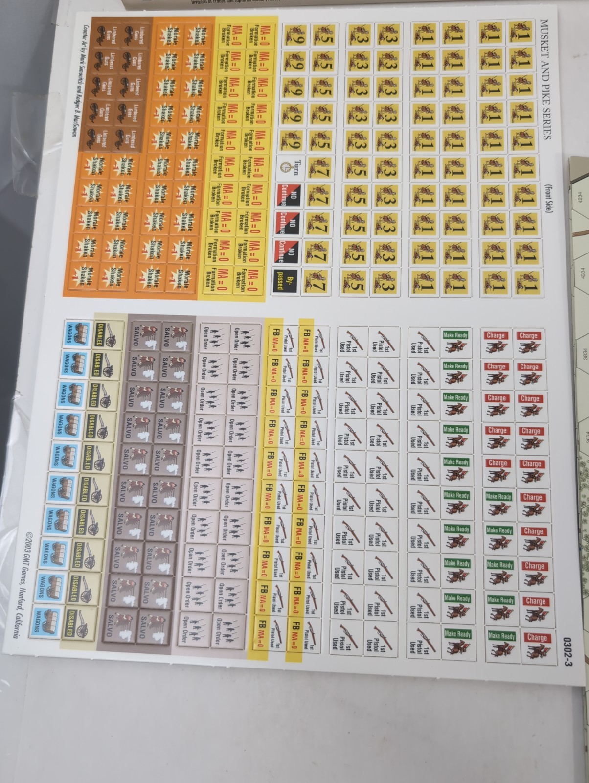 SWEDEN FIGHTS ON Four Battles Of The 30 Years War #0302- GMT – NOS Unpunched