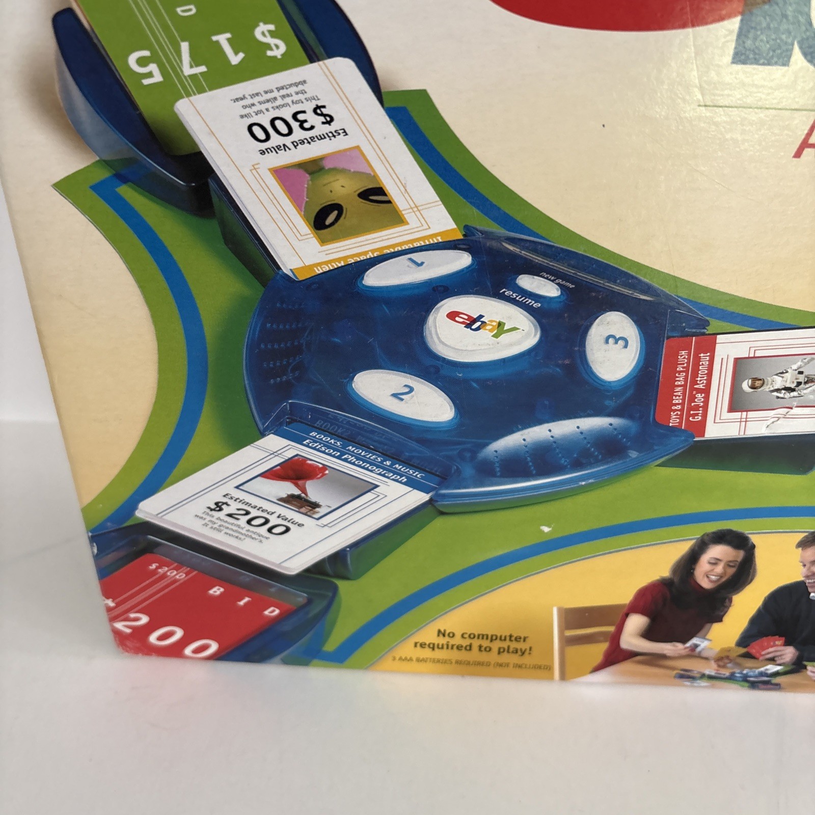 Vintage 2001 Parker Brothers Ebay Auction Board Game NEW SEALED
