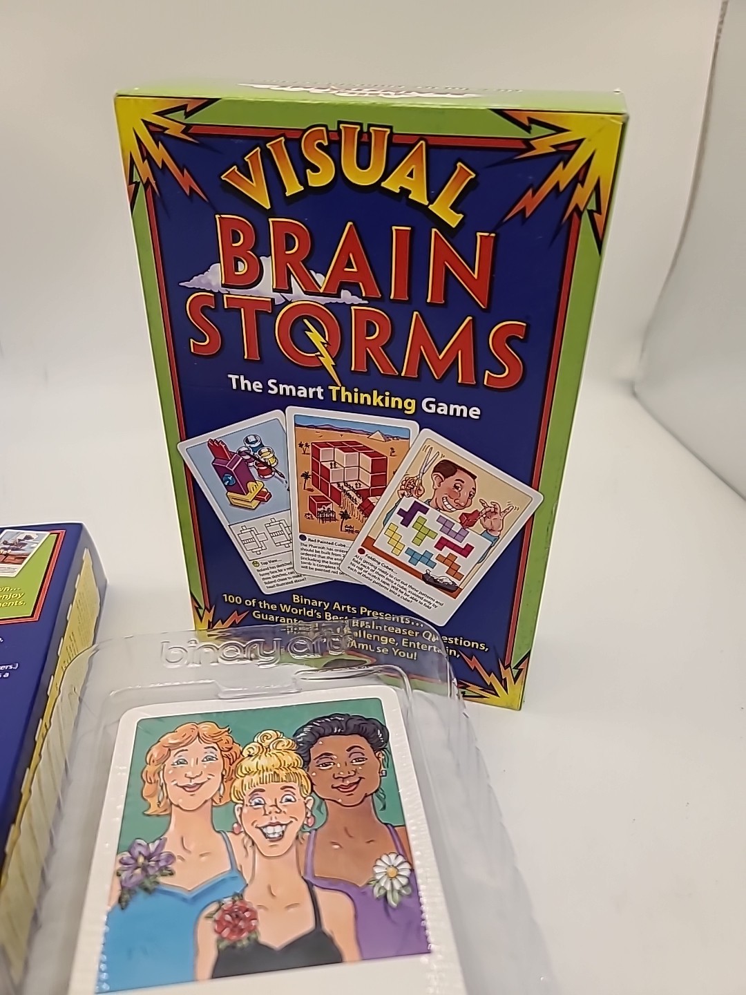 Visual Brain Storms The Smart Thinking Game Brain Teasers New Sealed