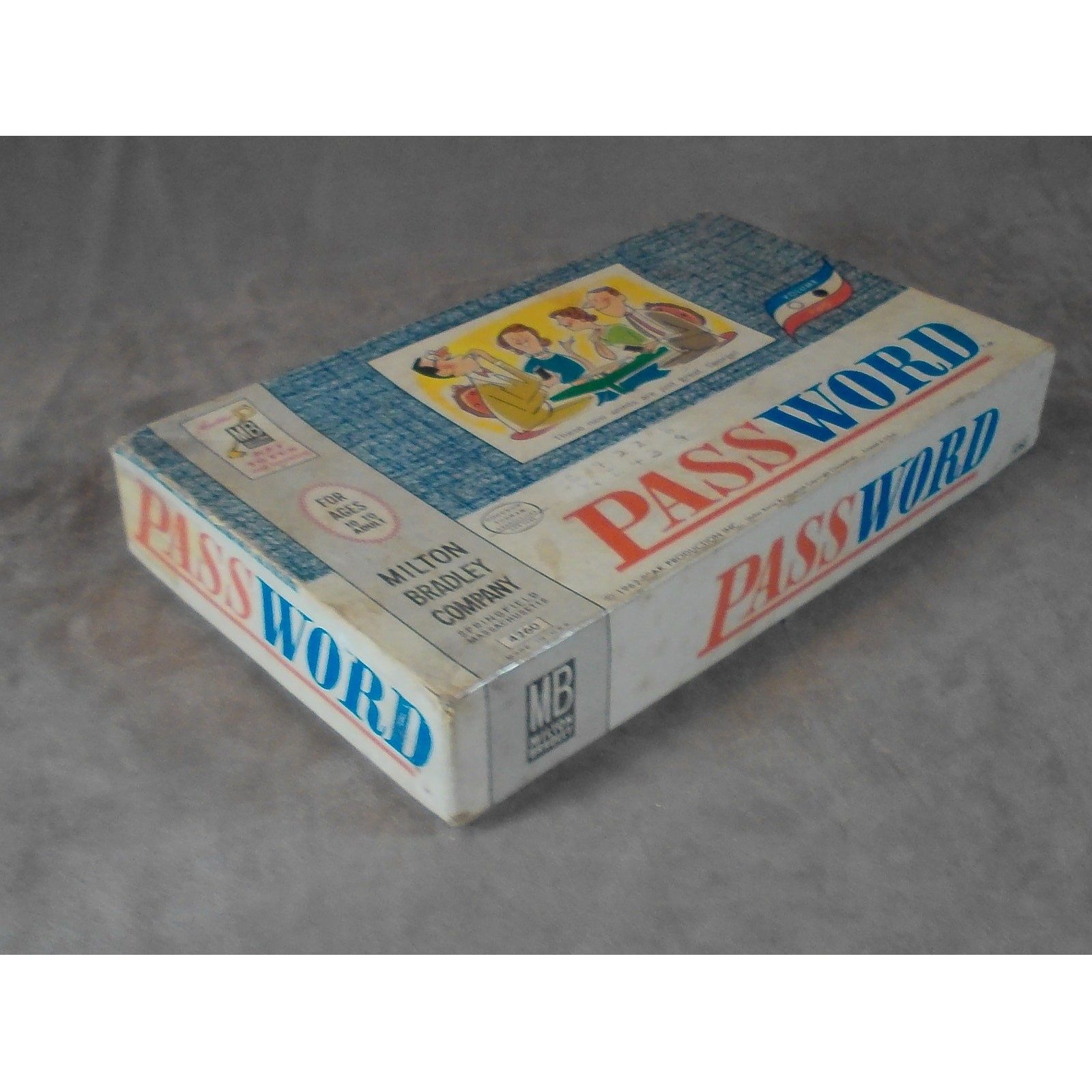 1962 Password Game Volume Two Milton Bradley #4260 w/Extras READ