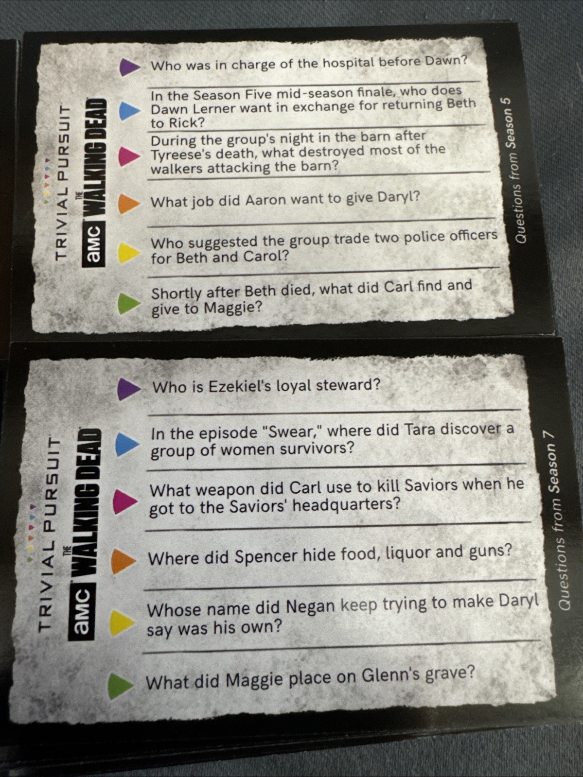 The Walking Dead: Trivial Pursuit Game 2017 AMC USAOPOLY New/Open Box