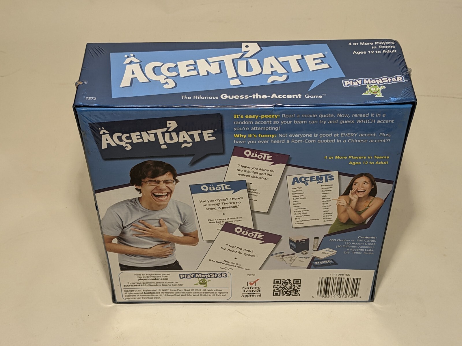 Accentuate, Guess-the-Accent Game, by Play Monster